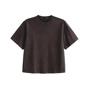 Camiseta Extra Grande de Estilo Único en Tonos Pastel para Hombre y Mujer, 100% Algodón, Sensación Transpirable, Suave, Minimalista, Moderna, Estilo Urbano Y2K para el Día a Día - Product Image 1