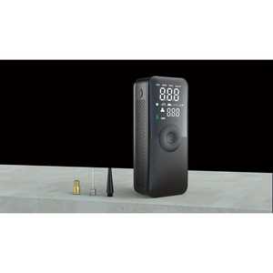 Pompe à air électrique portable pour voitures et vélos, gonfleur de pneus 150 PSI, lumière de détresse SOS, fonction de dégonflage, compresseurs de pneus 250 PSI - Product Image 2