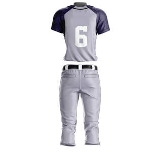Uniformes de baseball à séchage rapide personnalisés, nouveaux vêtements de sport avec caractéristiques respirantes, techniques imprimées - Product Image 2