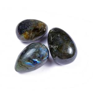 Indian Supplier Labradorite <b>Egg</b> Crystal Polished Agate Gemstone for Feng Shui Energy Balancing for Home Decoration Metaphysical - Product Image 1