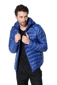 Hombres blanco Stand Collar 2023 nuevo portátil ultraligero invierno cálido chaquetas a prueba de viento 5XL 6XL - Product Image 2