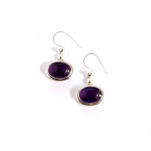 ต่างหูคริสตัลอเมทิสต์ 7.2 กรัม - Product Image 1