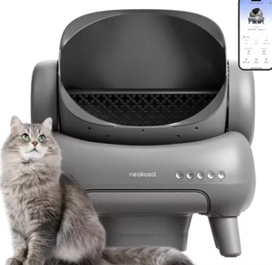 Nouvelle litière automatique autonettoyante pour chat M1 Plus avec capteur, 7,17 L, élimination des déchets sans odeur, sacs poubelles inclus - Product Image 1