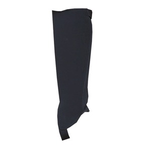 Chaps en cuir suédé sur mesure Fermeture à glissière droite Meilleure qualité Produit équestre noir Demi mini équipement d'équitation - Product Image 4