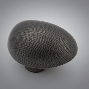 Perilla de puerta decorativa de latón con forma redonda martillada y acabado antiguo Diseñado para interiores decorativos - Product Image 6