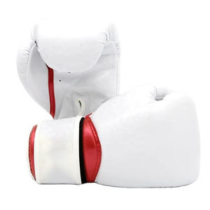 Gants de MMA en cuir OEM ODM Logo personnalisé Marque privée Doigts complets Fermeture à boucle et crochet Évacuation de l'humidité Séchage rapide Respirant - Product Image 5