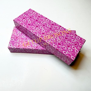 Caja Rígida Reciclable Personalizada con Doble Ranura, Cierre Magnético, Impresión de Corazón Rosa, Espuma Interior Protectora, Pinzas, Laminación Mate, Impresión Offset - Product Image 6