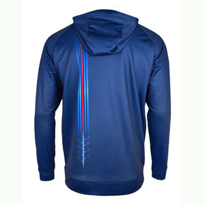 2025 Nueva Sudadera con capucha de rendimiento de manga completa transpirable que absorbe la humedad personalizable hombres y mujeres de todas las tallas - Product Image 2