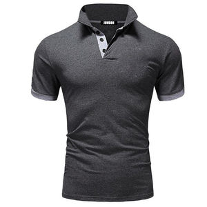 Uniforme deportivo de trabajo corporativo transpirable de secado rápido unisex logotipo personalizado impreso hombres para Polos sólidos de secado rápido transpirables - Product Image 1