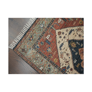 Best Selling Classic Natural Handwoven Wool <b>Boho</b> <b>Rug</b> Modern Earthy Elegance Geometric Pattern Plush Pile Height Home Washable - Product Image 1
