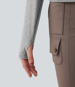 Sudadera Deportiva Informal para Mujer, con Estampado Personalizado, 320g, Algodón, Sudadera Deportiva de Invierno con Estampado de Primavera/Otoño, Sudadera con Capucha - Product Image 5