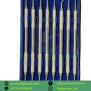2025 gran oferta 7 piezas conjunto de curetas Gracey periodontales manuales instrumentos quirúrgicos dentales médicos - Product Image 5