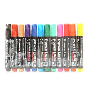 <b>Permanent</b> <b>Marker</b> 12 Color Set - Multi - Product Image 1