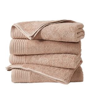 Serviettes de bain, de plage et de visage en coton doux, blanc pur, écologiques, à séchage rapide, tissées, pour la vente en gros à bon prix en Inde - Product Image 4