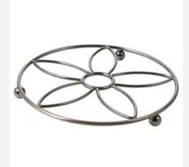 Customized Design Rose Gold Metal <b>Trivet</b> Home <b>Kitchen</b> Use Handcrafted <b>Trivet</b> Best Price Selling Metal <b>Trivet</b> - Product Image 2