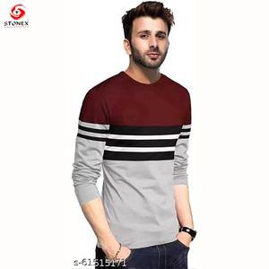 New Arrival Men's Full Sleeve T-<b>Shirt</b> Plain Slim Training Jogging Wear for Gym Workout Custom Logo Sportswear - Product Image 2