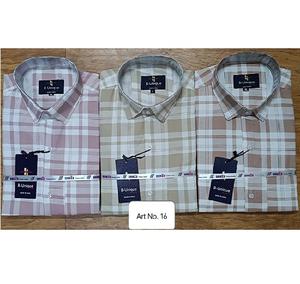 Chemise élégante à manches longues pour hommes avec col rabattu et conception confortable à porter au quotidien de fournisseur indien - Product Image 2