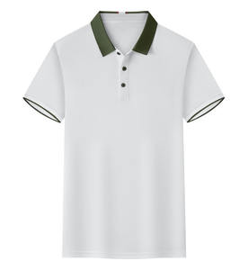 OEM logo personnalisé broderie design imprimé printemps et été POLO hommes à manches courtes revers polos légers - Product Image 1