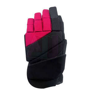 Gants de lacrosse en cuir réglables, protection UV, légers, flexibles, confortables, adaptés à l'entraînement et aux jeux - Product Image 2