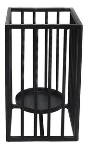 Portavelas Redondo de Hierro Estilo Industrial, Base Dorada para Velas de Té, Centro de Mesa Elegante para Navidad y Bodas - Product Image 5