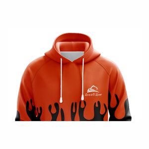 Sweat à capuche décontracté pour homme avec poche kangourou, impression par sublimation personnalisée, polyester, impression numérique, hiver - Product Image 5