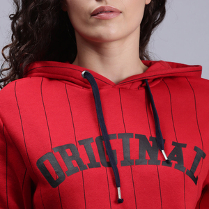 Sweat à capuche surdimensionné pour femme avec logo personnalisé Sweat à capuche confortable en coton de haute qualité à manches longues pour femme - Product Image 5