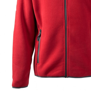 OEM Nouveau Logo personnalisé Vente en gros Fermeture éclair extérieure en polyester Veste polaire personnalisée pour hommes - Product Image 6