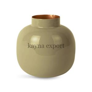 Handmade Stylish Aluminium Iron Tabletop Flower <b>Vase</b> <b>Unique</b> Coastal Design Antique Brass Finish Wedding Home Interior Decoration - Product Image 4