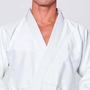 Uniforme de Jiu Jitsu Blanco, Kimono de Artes Marciales de Algodón Elástico Premium, Costuras Reforzadas, Conjuntos de Traje de Entrenamiento para Adultos Unisex - Product Image 6