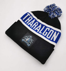 Gorros de Invierno de Moda, Gorros de Punto Acrílicos Cálidos con Pompones, Gorros de Punto Acrílicos Multicolores Personalizados al por Mayor - Product Image 2