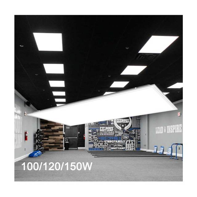 120W 150W 1195*595mm APP Smart Controlled CCT&Wattagee Changeable Led High Power Ceiling Panels Lamp Back Lit Led Panel Light