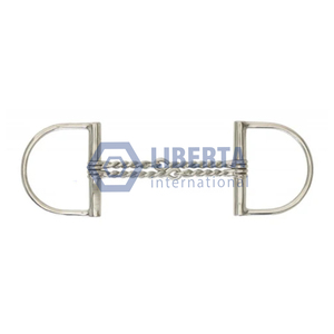 Boquilla Lisa pulida de broca de filete de mejilla completa de giro lento articulada de acero inoxidable veterinario, todas las brocas de caballo están disponibles - Product Image 6