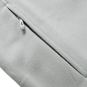 240g Customized Colors Polar Fleece Jacket Thick Thermal <b>Mid</b>-<b>Layer</b> Autumn Workwear OEM Wholesale Full-Zip Embroidery Front - Product Image 4