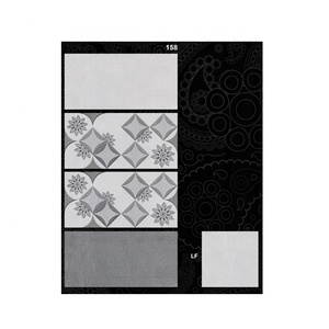 300X600มิลลิเมตรราคาถูก Jointless 3D เคลือบสีขาวห้องน้ำกระเบื้องผนังเซรามิกในห้องครัวและห้องรับประทานอาหาร - Product Image 2