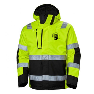 Top Selling <b>Waterproof</b> Workwear High Visibility Reflective Safety <b>Jacket</b> & Coats for Men - Product Image 4
