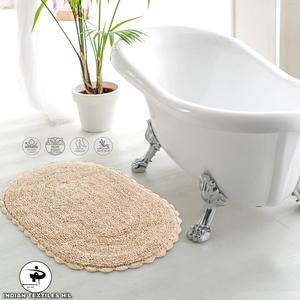 2025 tapis de bain personnalisé en gros de haute qualité tapis de bain de créateur à séchage rapide coton avec des techniques fabriquées à la machine pour les salles de bain par ITHL - Product Image 2