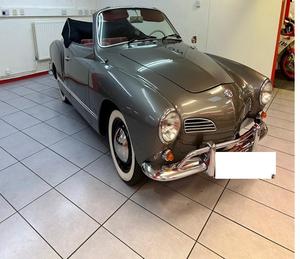 VOLKSWAGEN KARMANN GHIA CONVERTIBLE USADO DE 1960 CON VOLANTE A LA IZQUIERDA/DERECHA - Product Image 1