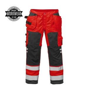 Pantalons de travail réfléchissants haute visibilité personnalisés pour hommes pantalons de sécurité OEM avec vestes élégantes logo personnalisable étanche - Product Image 3