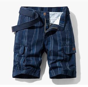 Nuevo diseño 6 bolsillos elegantes hombres Cargo Shorts moda verano Activewear 100% algodón hecho Cargo Shorts bajo MOQ - Product Image 1