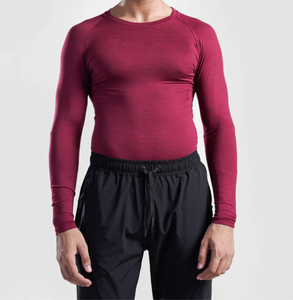 เสื้อรัดรูประบายอากาศทนทานของผู้ชายเสื้อลำลองสำหรับเล่นกีฬา - Product Image 2