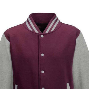 Chaqueta Universitaria Bomber Personalizada con Bordado, Chaqueta Universitaria de Manga Larga, Chaqueta de Béisbol Holgada de Estilo Urbano - Product Image 6