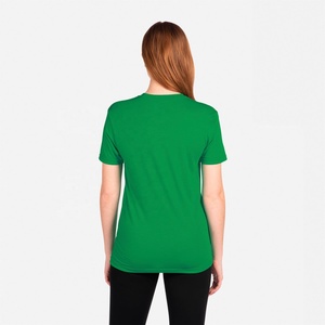 Next Level Apparel Envy Custom Unisex Tri-Blend Camiseta Premium Personalizar Impresión Logo Hombres O-cuello Camiseta transpirable en blanco - Product Image 4