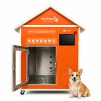Máquina Automática de Lavado y Secado de Mascotas, Estación de Peluquería Canina de Autoservicio Comercial con Sistema de Monitoreo Remoto