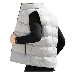 Chaleco clásico de moda para hombres, vestido informal Formal, chalecos acolchados personalizados de invierno cómodos, chaleco de plumón para hombres - Product Image 6