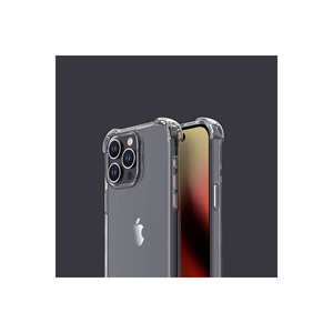 Coque en silicone transparente Netzy Luxury Nitro Series pour iPhone 15 Pro Max, protection antichoc avec style Ins - Product Image 3