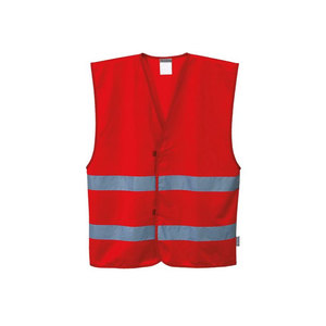 เสื้อกั๊กนิรภัยสะท้อนแสงสำหรับใส่ทำงานหลายขนาดและสีตามสั่ง - Product Image 5