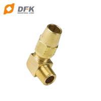 Nouveau coude mâle en laiton D.O.T pour frein à air, 90 degrés, 150 psi, DFK DOT1369, usiné CNC