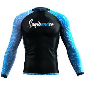 Rashguard à manches longues, vêtements de sport de la meilleure qualité, chemise de combat et vêtements d'entraînement de gymnastique pour hommes - Product Image 4