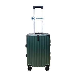 Valise rigide à cadre en alliage d'aluminium OEM unisexe, sac en Poly de voyage et boîte en Carton à l'extérieur, fabriqué au Vietnam, fabricant - Product Image 4