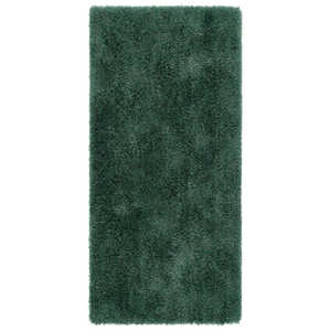 Juego de Alfombras Shaggy Verde Bosque de Chicago de The Rugs, 67x200cm - Product Image 5